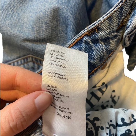 Free People We The Free The Pacifica High Rise Slim Straight Leg Jeans - Picture 8 of 8